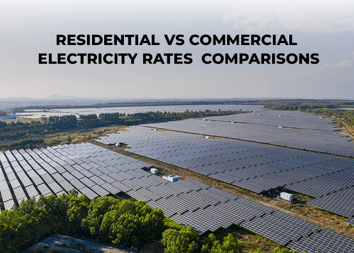 Residential Vs Commercial Electricity Rates In The USA